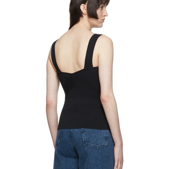 Nwot Rag & Bone black Asher Tank Top sz XL #CC - Picture 2 of 6